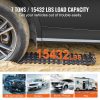 Towing System |   2PCS Traction Boards with TPR for Mud Snow Sand Storage Bags Short Black Automotive Towing System