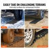 Towing System |   2PCS Traction Boards with TPR for Mud Snow Sand Storage Bags Short Black Automotive Towing System