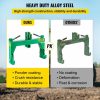 Towing System |   3-Point Quick Hitch, 3000 LBS Lifting Capacity Tractor Quick Hitch, 28.31″ Between Lower Arms Attachments Quick Hitch, No Welding & 5 Level Adjustable Bolt, Adaptation to Category 1 & 2 Tractors Green Automotive Green