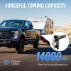 Towing System |   Adjustable Trailer Hitch, 8″ Rise & Drop Hitch Ball Mount 2.5″ Receiver  22,000 LBS Rating, 2 and 2-5/16 Inch Stainless Steel Balls w/ Key Lock, for Automotive Trucks Trailers Towing Automotive Towing System