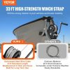 Towing System |   Hand Winch, 800 lbs Pulling Capacity, Boat Trailer Winch Heavy Duty Rope Crank with 33 ft Steel Wire Cable and Two-Way Ratchet, Manual Operated Hand Crank Winch for Trailer, Boat or ATV Towing Automotive Towing System