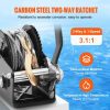 Towing System |   Hand Winch, 800 lbs Pulling Capacity, Boat Trailer Winch Heavy Duty Rope Crank with 33 ft Steel Wire Cable and Two-Way Ratchet, Manual Operated Hand Crank Winch for Trailer, Boat or ATV Towing Automotive Towing System