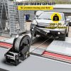 Towing System |   Rope Crank, 3500 LBS Capacity Heavy Duty Hand Winch with 10 m(32.8 ft) Wire Cable and Alloy Hook, w/ 2-Gear Two-Way Manual Operated Ratchet, for ATVs Boats Trailers Trucks Auto Marine, Black Automotive Towing System