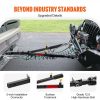 Towing System |   Tow Bar, 10000 lbs Towing Capacity with Ropes, Powder-Coating Alloy Steel Bumper-Mounted Universal Towing Bar with Max 52 inches Telescopic Rod, Fits 2-inch Connector, for RV Car Trailer Truck Automotive Towing System