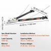 Towing System |   Tow Bar, 5500 lbs Towing Capacity with Chains, Powder-Coating Alloy Steel Bumper-Mounted Universal Towing Bar, Coupler Fits 2-Inch Ball Hitch, 39.4-Inch Opening Width, for RV Car Trailer Truck Automotive Towing System