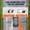 Towing System |   Towing Mirrors, Left & Right Pair Set for 2009-2023 Dodge Ram 1500 2500 3500, Power Heated with Signal Light & Puddle Light, Plane & Convex Glass, Manual Controlling Flipping Folding, Black Automotive Towing System