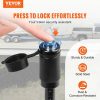 Towing System |   Trailer Hitch Lock, 5/8-inch Diameter, Locking Receiver Pin with 2 Keys and 4 O-Rings, Weatherproof Anti-Theft Tow Lockable Pin with Dust, Mud & Gunk Protection, Fits for Truck, Boat, Bike, Car Automotive Towing System