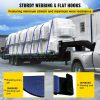 Towing System |   Truck Straps 4″ x30′ Winch Straps with a Flat Hook Flatbed Tie Downs 15400lbs Load Capacity Flatbed Strap Cargo Control for Flatbeds, Trucks, Trailers, Farms, Rescues, Tree Saver, Blue(10 Pack) Blue Automotive Blue