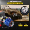 Towing System |   Truck Winch 12000lbs Electric Winch 85ft/26m Steel Cable 12V Power Winch Jeep Winch with Wireless Remote Control and Powerful Motor for UTV ATV & Jeep Truck and Wrangler in Car Lift Automotive Towing System