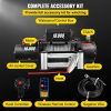 Towing System |   Truck Winch 18000lbs Electric Winch Cable Steel 12V Power Winch with Wireless Remote Control and Powerful Motor for UTV ATV Automotive Towing System