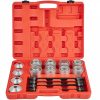 Transmission & Drive Train |   28 PCS Pull and Press Sleeve Kit, 45# Steel Removal Installation Bushes Bearings Tool Kit, Bush Removal Insertion Sleeve Tool Set Works on Most Cars and LCV, HGV Engines Automotive Transmission & Drive Train