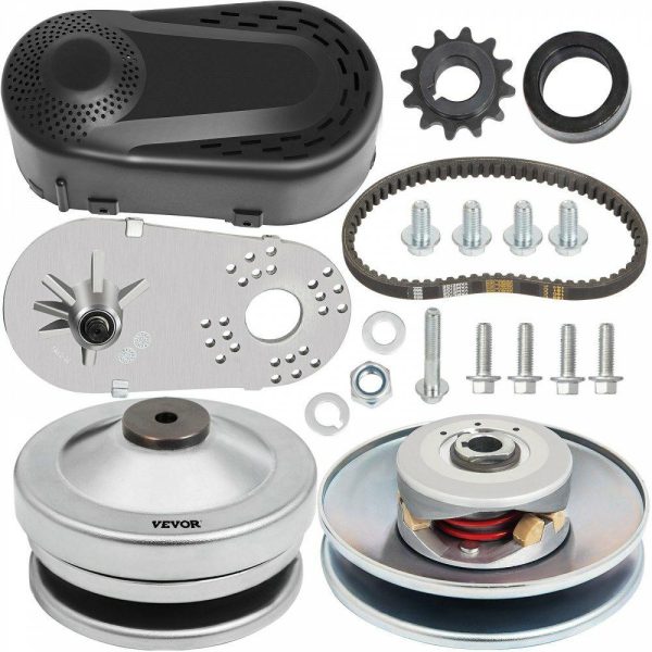 Transmission & Drive Train |   Go Kart Torque Converter Kit CVT Clutch 1″ 10T #40/41 12T #35 Replaces Comet TAV2  Manco (Comes with 2 Sprocket 1x 12 Tooth 35 & 1×10 tooth 40/41) Automotive Transmission & Drive Train