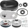 Transmission & Drive Train |   Torque Converter CVT 2HP-7HP 3/4″ Go Kart Clutch 212CC 30 Series Mini Bike 10T #40 41 Chain and 12T #35 Replacement Set TAV2 30-75 218353A Manco CVT Clutch Small Engine Drive Belt Automotive Transmission & Drive Train