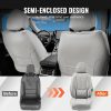 Automotive Accessories |   Seat Covers, Universal Car Seat Covers Full Set Seats, Front and Rear Seat, 13pcs Faux Leather Seat Cover, Full Enclosed Design, Detachable Headrest and Airbag Compatible, for Most Car SUV Truck Gray Automotive Automotive Accessories