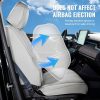 Automotive Accessories |   Seat Covers, Universal Car Seat Covers Full Set Seats, Front and Rear Seat, 13pcs Faux Leather Seat Cover, Full Enclosed Design, Detachable Headrest and Airbag Compatible, for Most Car SUV Truck Gray Automotive Automotive Accessories