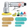 Repair Tools |   1/2/3 Inch Random Orbital Air Sander, High-Speed 15000RPM Mini Pneumatic Sander for Auto Body Work, 58PCS Air Powered Sander Kit with Sandpapers, Wool Pad, Wavy Sponges Automotive Repair Tools