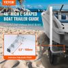 Boat Parts & Accessories |   Marine Trailer Guide Set, 48” Flexibly Adjustable Poles, Pair of Steel Supports with PVC Coating, Ideal for Ski, Fishing, and Sailboat Transport, 2024 Automotive Boat Parts & Accessories