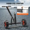 Rv Parts & Accessories |   Adjustable Trailer Dolly, 600lbs Tongue Weight Capacity, Carbon Steel Trailer Mover with 16”-24” Adjustable Height, 1-7/8” Hitch Ball & 10” Solid Tires, Ideal for Moving Car RV Boat Trailer Automotive Rv Parts & Accessories