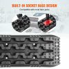 Towing System |   2PCS Traction Boards with PP for Mud Snow Sand Storage Bag Short Black Automotive Towing System