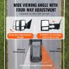 Towing System |   Towing Mirrors, Left & Right Pair Set for 2004-2014 Ford F150, Power Heated with Signal Light & Puddle Light, Plane & Convex Glass, Manual Controlling Telescoping Folding, Heating Defrost, Black Automotive Towing System