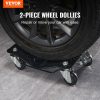 Towing System |   Wheel Dolly, 3000 lbs/1360 kg Car Dollies, Wheel Dolly Car Tire Stake Set of 2 Piece, Heavy-duty Car Tire Dolly Moving Cars, Trucks, Trailers, Motorcycles, and Boats Automotive Towing System