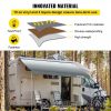 Rv Parts & Accessories |   RV Awning, Awning Replacement Fabric 15 FT, Gray Fade RV Awning Replacement, 15oz Vinyl Material Replacement Awning, Sun Shade and Waterproof Camper Fabric Size: 14 ft 2 in Gray Automotive Gray